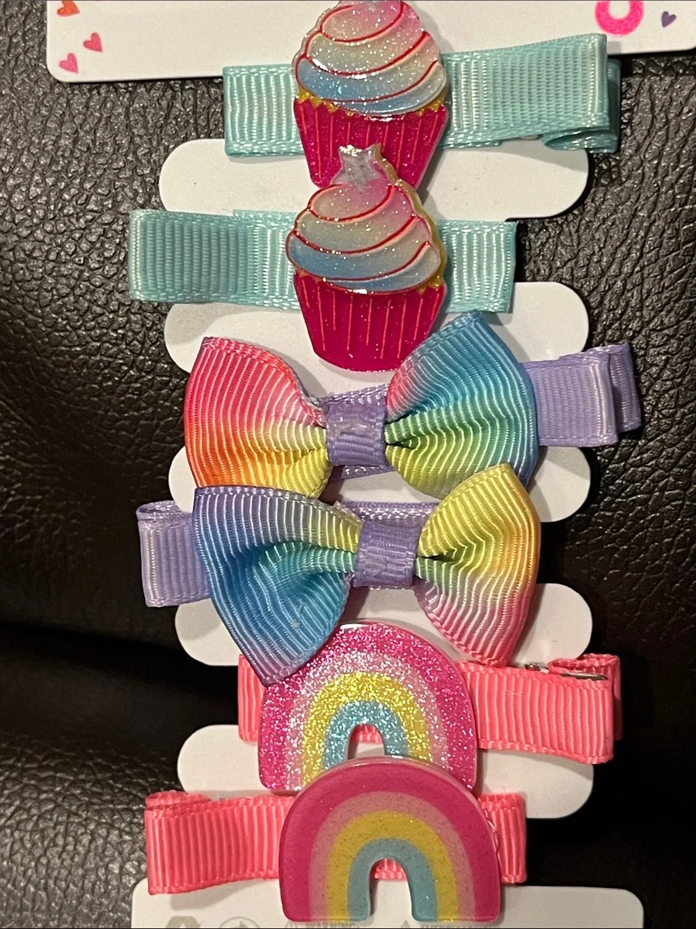 Claire’s Girls Hair Clip Bundle | 10 Colorful Clips | NWT